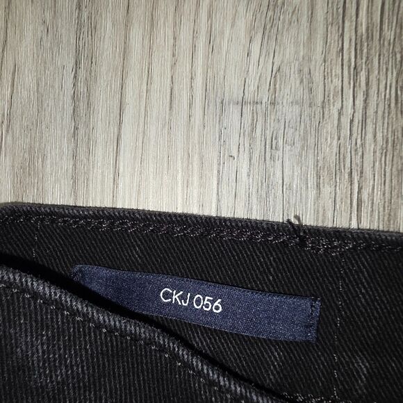 Calvin Klein CKJ 056 Athletic Tapered Men's Jeans Size 28 x 30 In Vintage Black - Picture 4 of 6